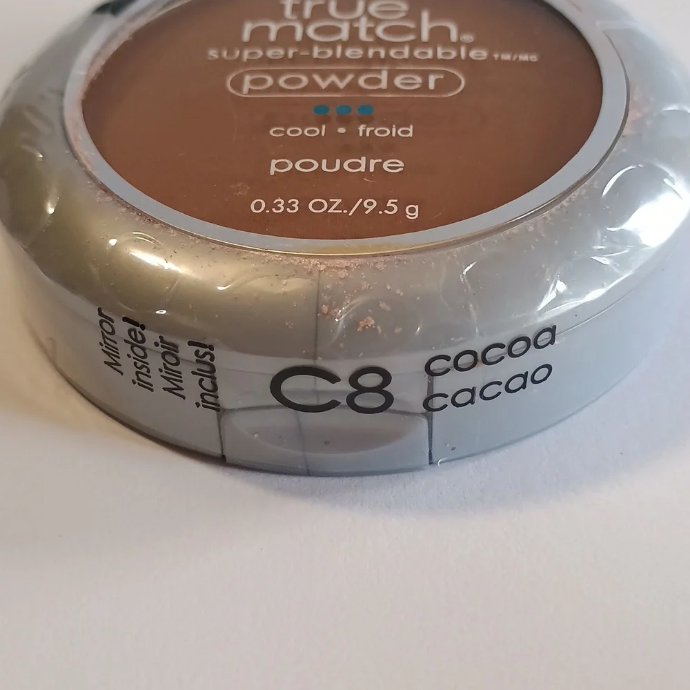 4 x L'Oreal Paris True Match Powder Foundation C8 Cocoa